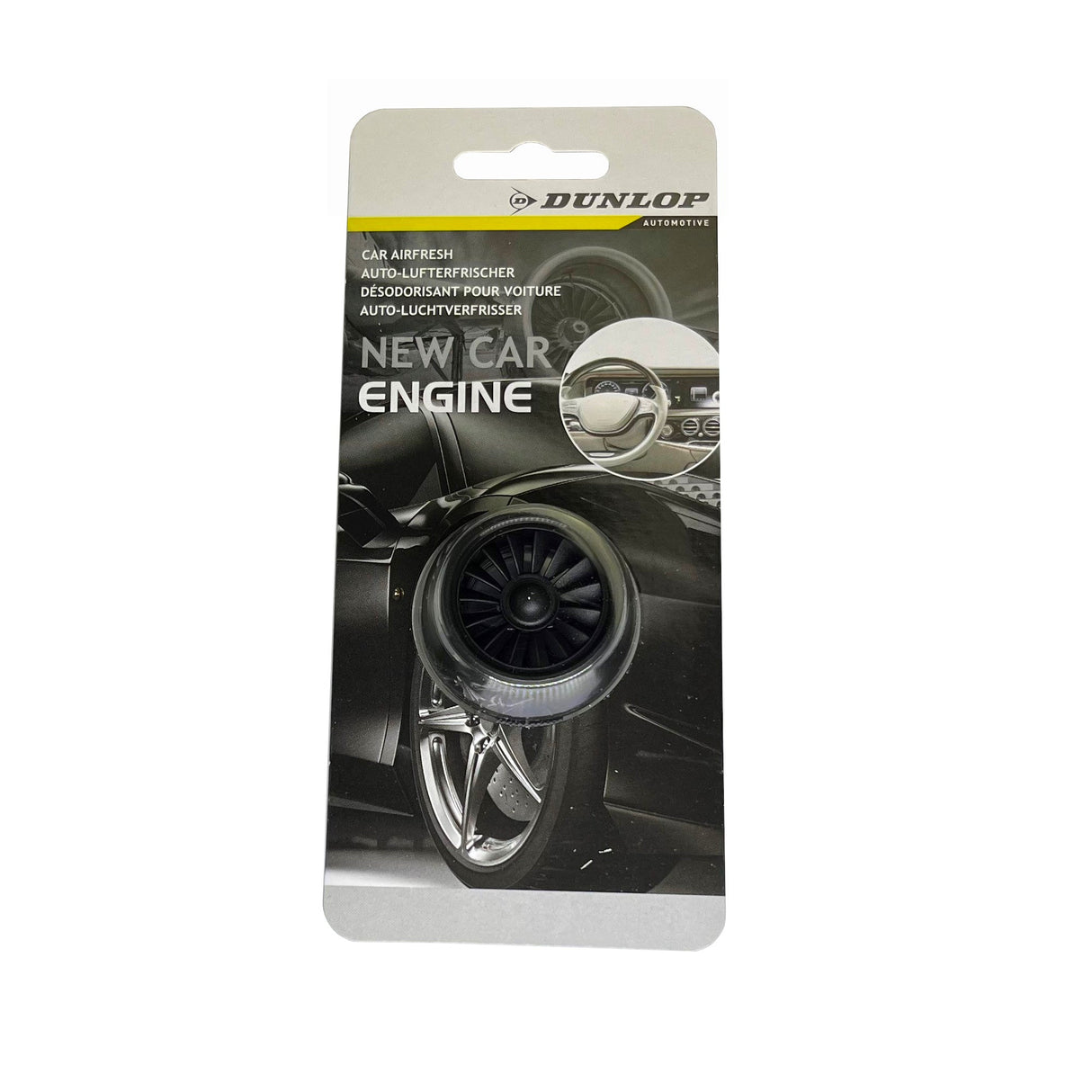 Dunlop Turbo Design Car Air Freshener – 4 Scent Variations