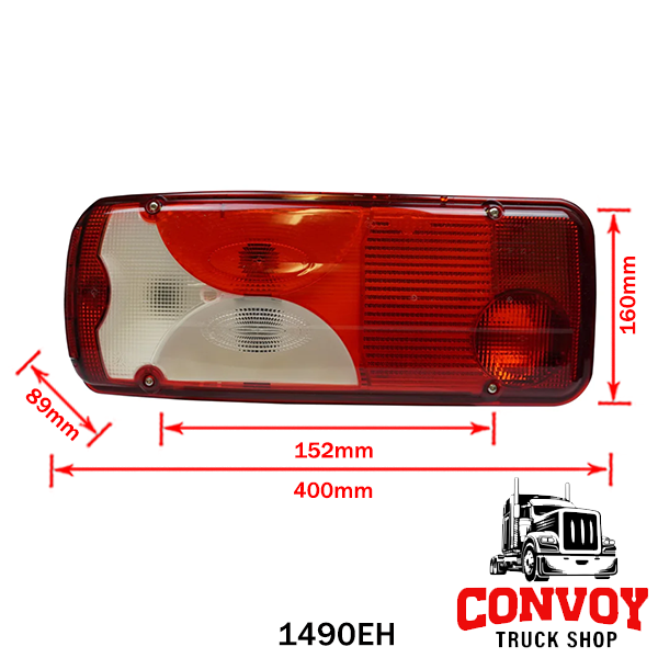 Vignal LC8 Rear Lamp for Scania