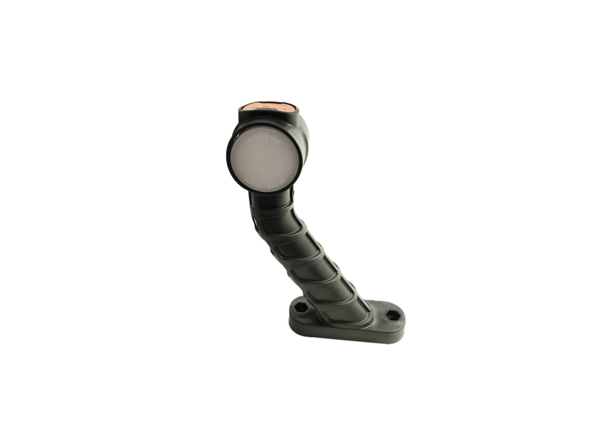 Large LED Elbow Marker Lamp with Frosted Lens – 3 Functions