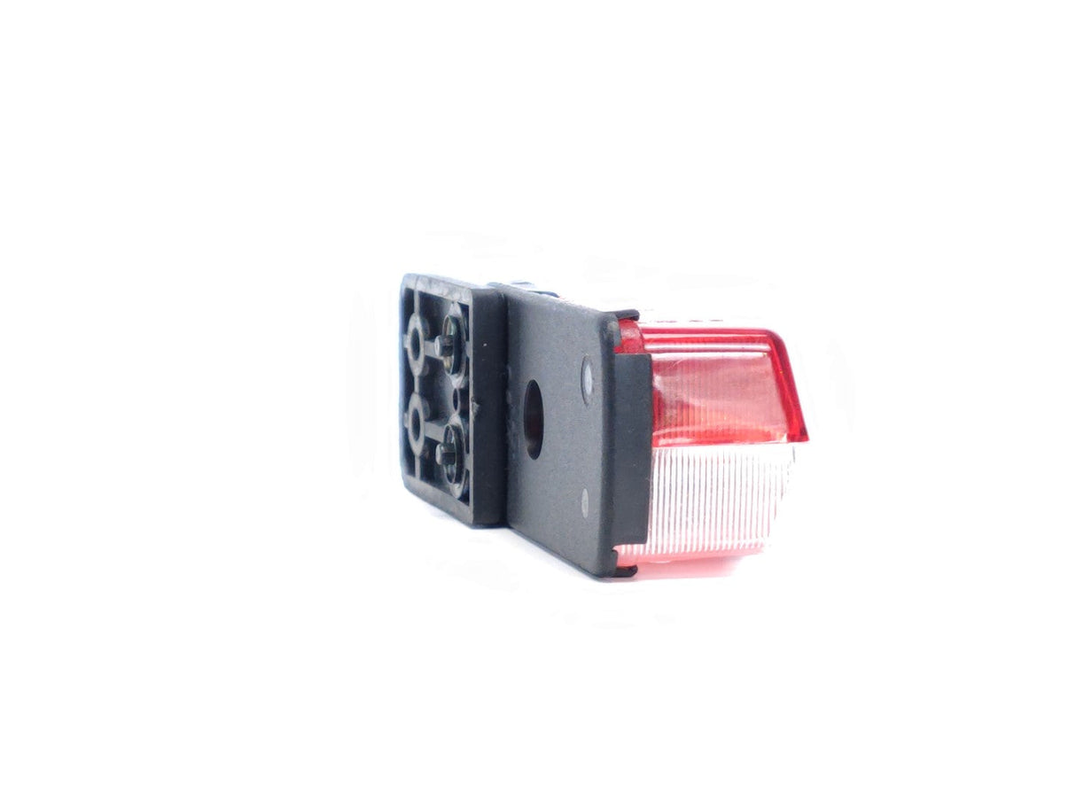 Red-White Position Lamp with Flat Mount