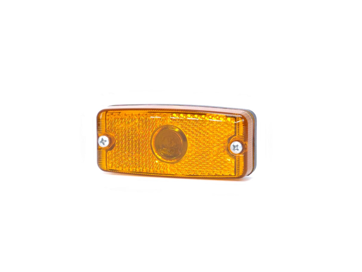 Amber Side Marker Lamp with Reflector