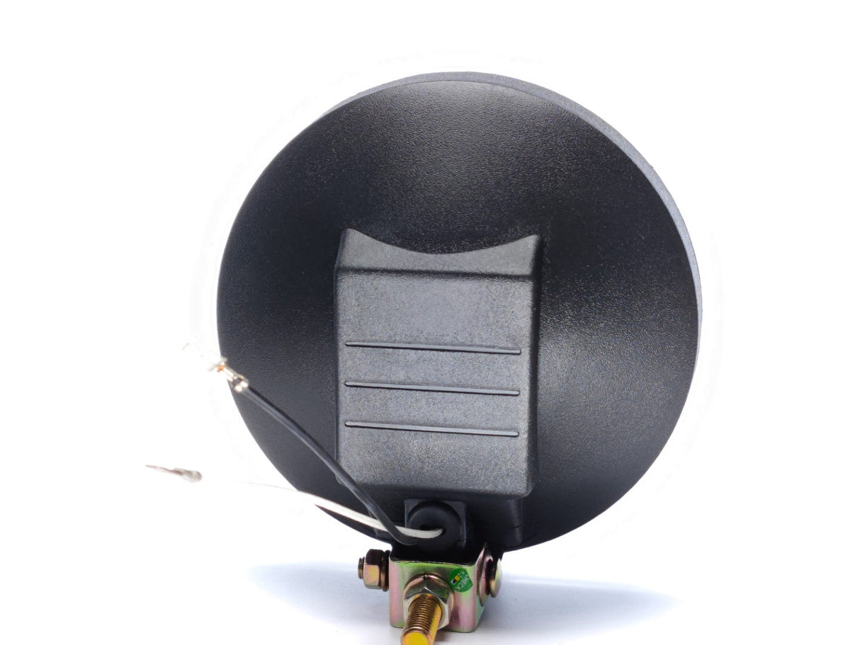 Round Spotlight with White Lens, 12V Bulb, 160 mm