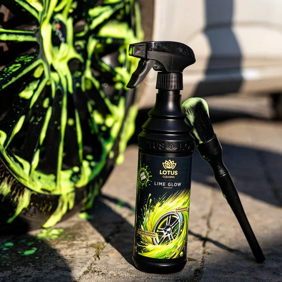Wheel Cleaner & Tire Care Neon LIME GLOW 600ML