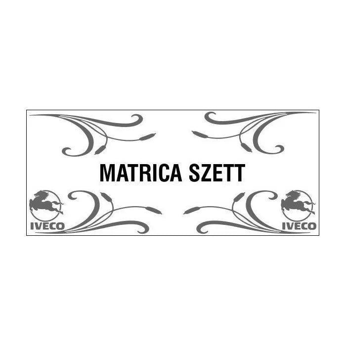 Truck Side Window Sticker Set – 4 pcs, Multiple Brands