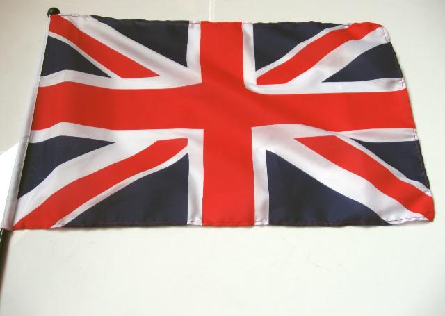Handheld Car Flag United Kingdom (30x45cm)