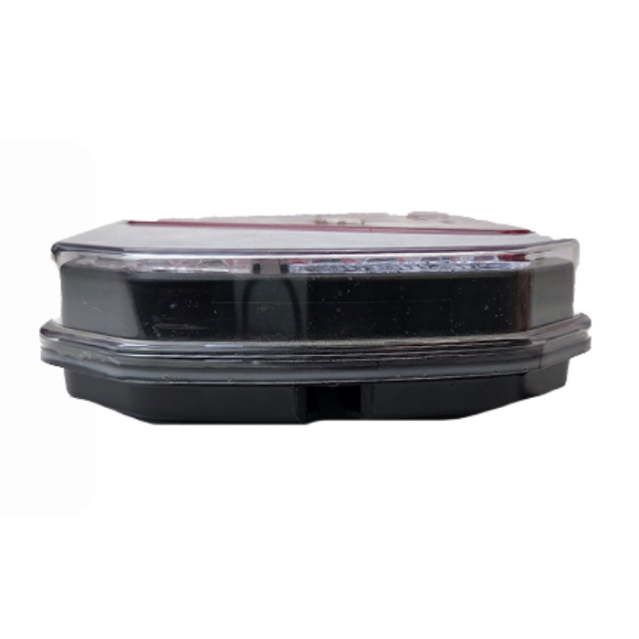 LED Rear Light, 6-Function, Triangle Reflector, 12V-24V