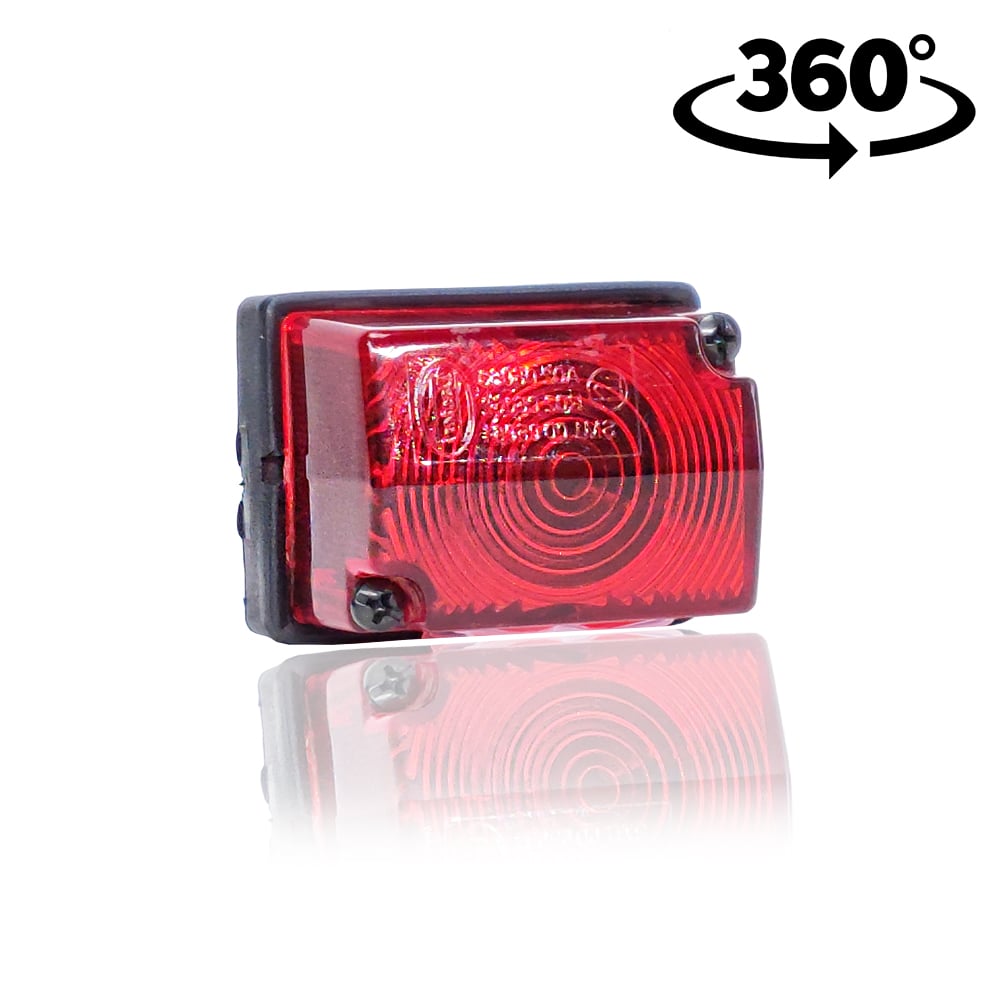 Cube Side Marker Lamp - Amber/Red/White