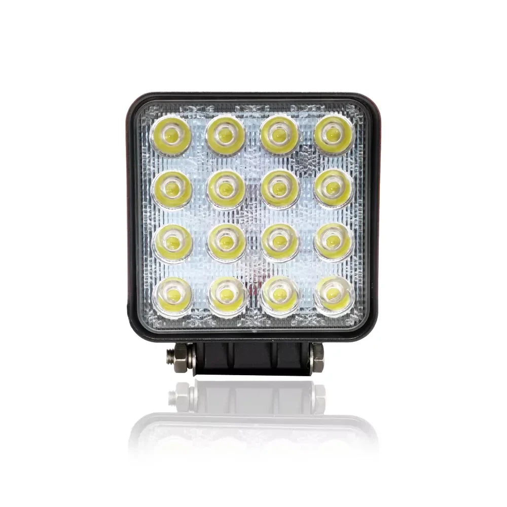 LED Work Light Square 12/24V