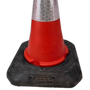 Traffic Cone with Plastic Base, 750mm