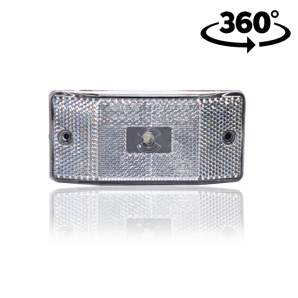 Trapezoidal Prism LED Position Lamp