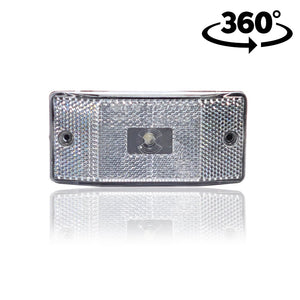 Trapezoidal Prism LED Position Lamp