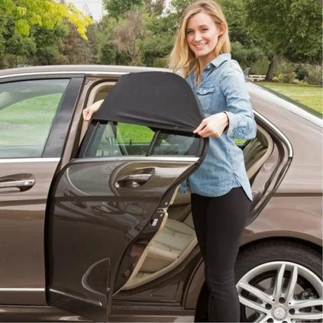 Car Window Sun Shade Cover for Rear Windows – Set of 2