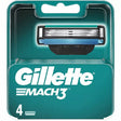 Testine di ricambio Gillette Mach 3 (confezione da 4)