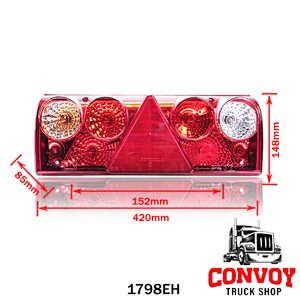 Aspöck Europoint II Rear Lamp for Schmitz