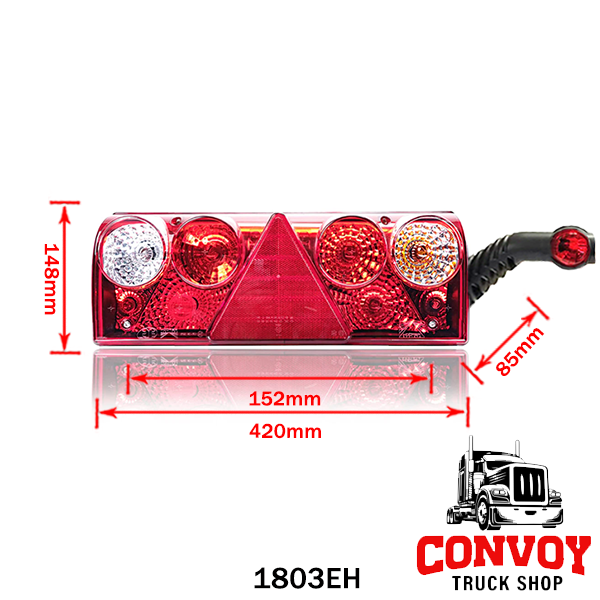 Aspöck Europoint II Rear Lamp for Schmitz