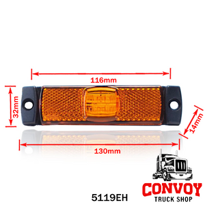 LED Position Lamp with Side Mount