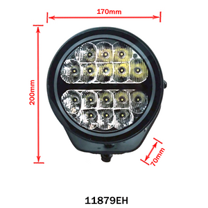80W LED Round Driving Light with White Position Light