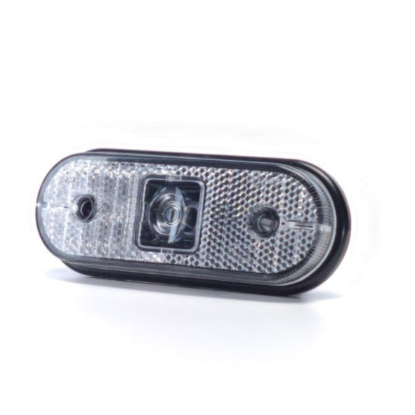 Aspöck Unipoint LED Position Lamp with White Cable