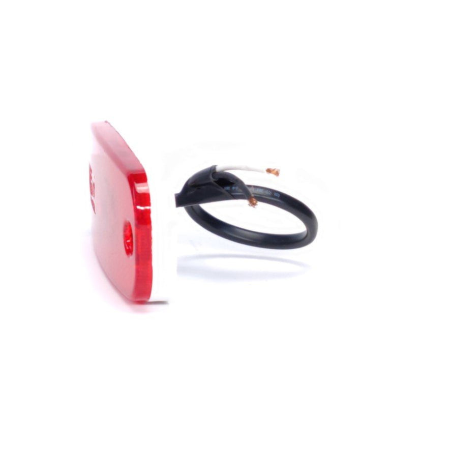 Rounded LED Side Marker Lamp 2LED 12/24V