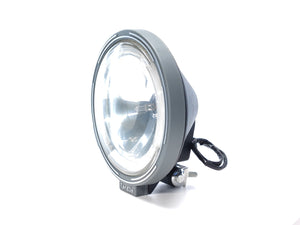 Round High Beam Headlight with White LED Position Light