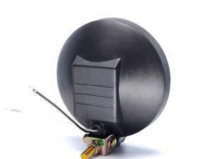 Round Spotlight with White Lens, 12V Bulb, 160 mm