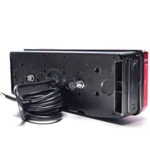 7-Function Rear Lamp with Triangular Reflector and LED Marker Light