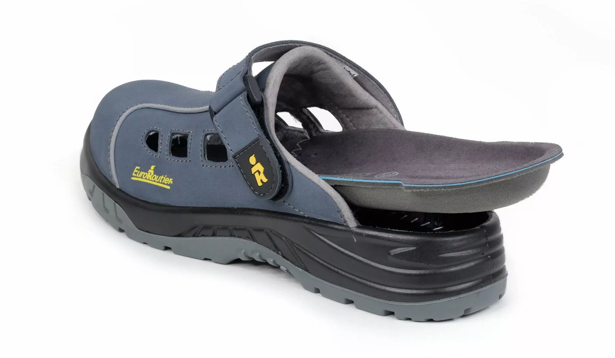 EuroRoutier Avio Steel Toe Safety Clogs for Truck Drivers (Sizes 39-47)