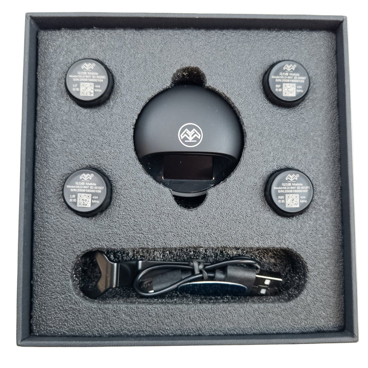 Digital Tire Pressure Sensor with Display