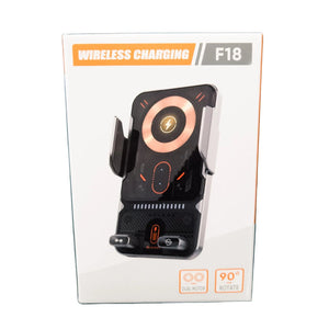 Car Phone Holder & Wireless Charger for Air Vent, 90° Adjustable