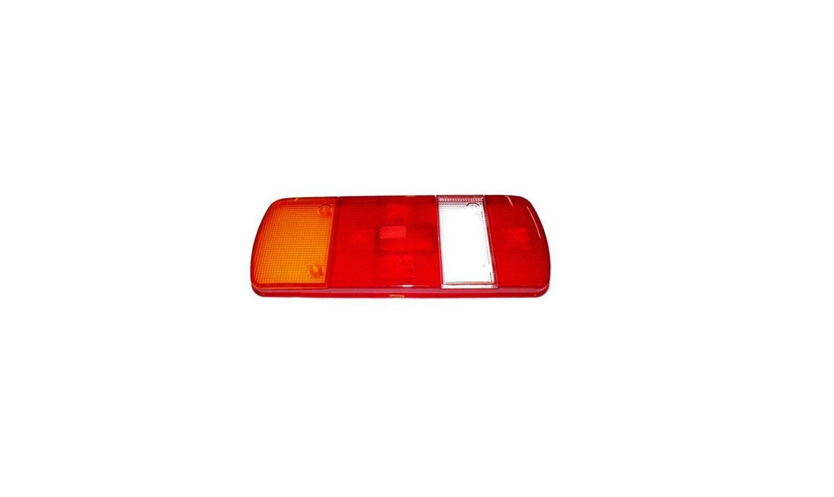 Rear Tail Light Lens, 5-Chamber, for Mercedes and MAN with Tail Lift