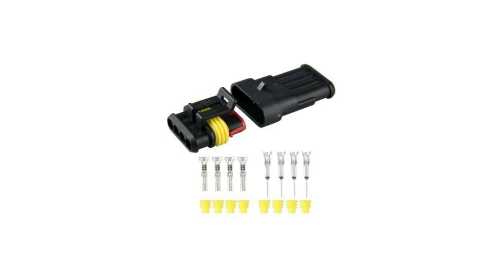 Lamp Connector Set, 4-Pole