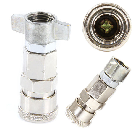 Quick-Connect Fitting for Air Tank Valve