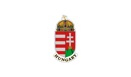Hungarian Coat of Arms Sticker