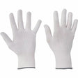 BUSTARD EVO LIGHT Work Glove, White with PVC Dots on Palm - Size 12
