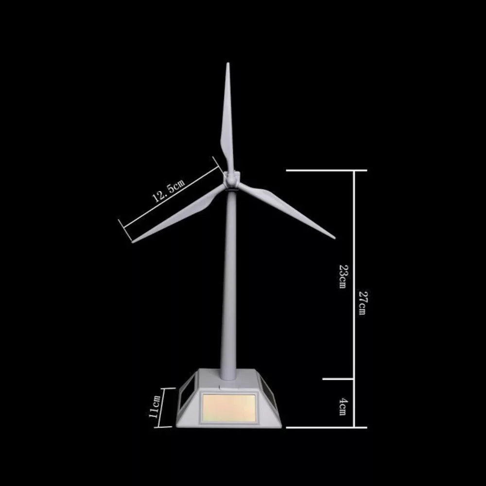 Solar-Powered Windmill Model