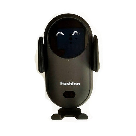 Support téléphone pour grille d’aération avec fermeture automatique et chargeur sans fil