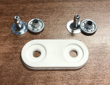 Tarp Hook Rivet with Backing Plate