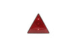 Red Triangular Reflector, Screw-Mounted