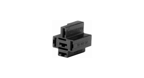 Universal 5-Pin Relay Socket – Durable Plastic