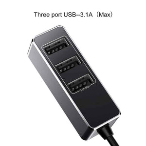 Baseus Enjoy Together 4-Port Car USB Charger 5.5A