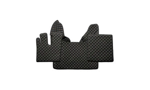 Quilted Faux Leather Floor Mat for DAF XF Euro 6 Automatic