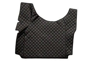 Quilted Faux Leather Floor Mat for Renault T with Engine Tunnel (From 2014)