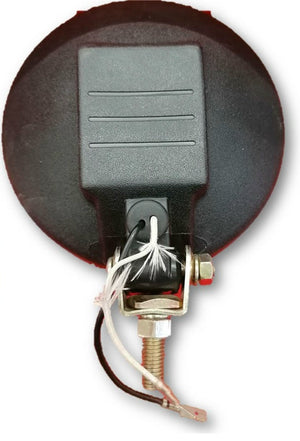 Faro de largo alcance circular blanco con bombilla H3 de 12V, 150mm