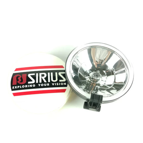 Kulatý dálkový světlomet s bílou H3 žárovkou 12V, průměr 150 mm