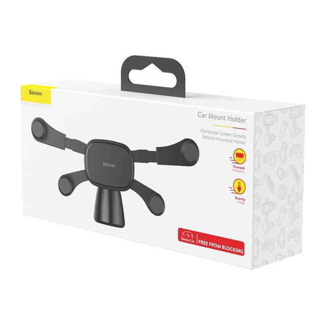 Baseus Gravity Horizontal Car Phone Holder – Wide Horizontal Mount