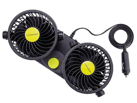 Dual Car Fan 8W