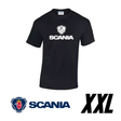 Camiseta Scania 100% algodón – Negra