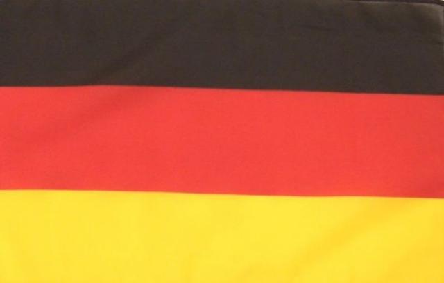 German Handheld Flag with Stick (30x45cm)