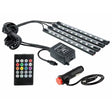 Striscia LED Interna con Telecomando 12V - 4x9 LED