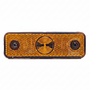 Luz de posición LED ámbar empotrable Flatpoint Aspöck